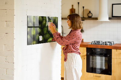 Magnetic kitchen board Avokado