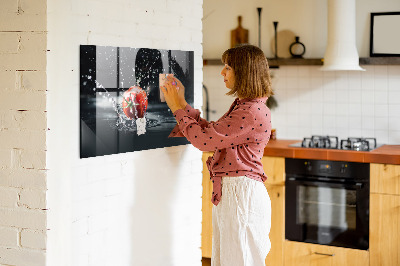 Magnetic kitchen board Tomato