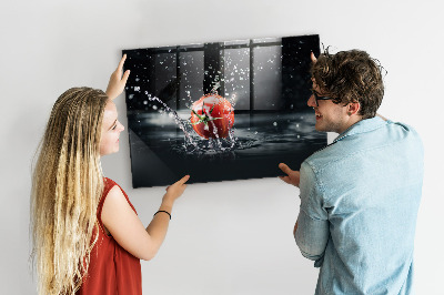 Magnetic kitchen board Tomato