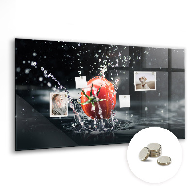 Magnetic kitchen board Tomato