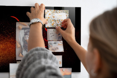 Magnetic kitchen board Chili Peppers