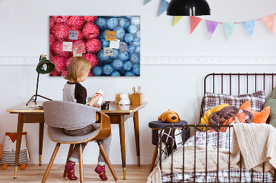 Magnetic kitchen board Berries and raspberries