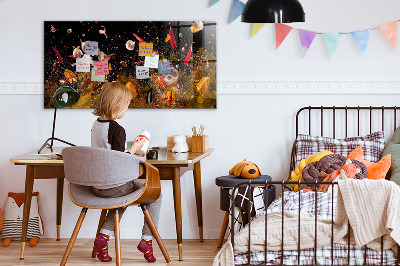 Magnetic kitchen board Vegetables