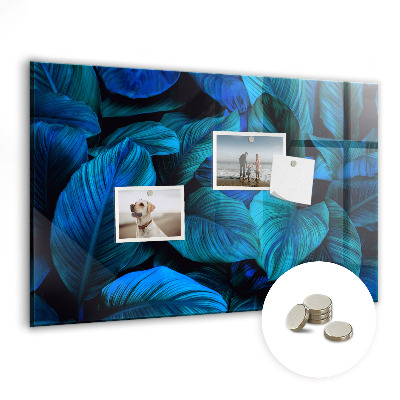 Magnetic notice board for kitchen Tropical nature