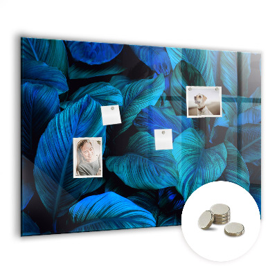 Magnetic notice board for kitchen Tropical nature