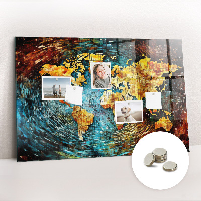 Magnetic photo board The world of chaos
