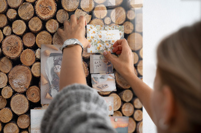 Magnetic notice board for kitchen Trees