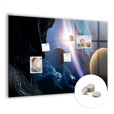 Magnetic board for kids Big galaxy
