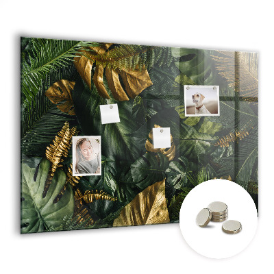 Magnetic board Jungle leaves