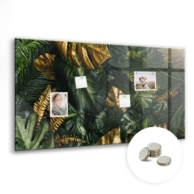 Magnetic board Jungle leaves