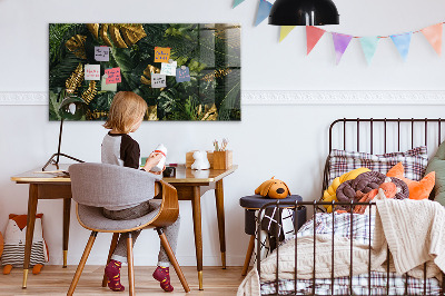 Magnetic board Jungle leaves