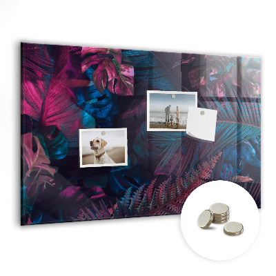 Magnetic board Exotic flowers