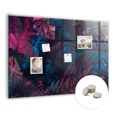 Magnetic board Exotic flowers