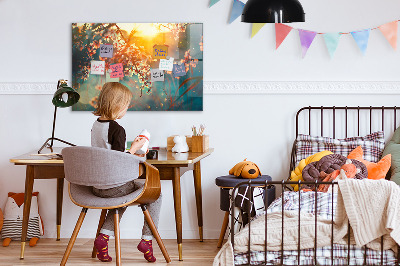 Magnetic board Spring flowers