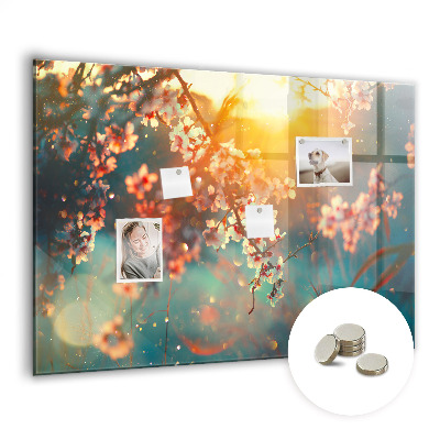 Magnetic board Spring flowers