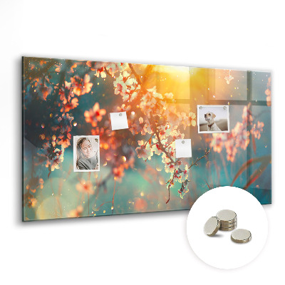 Magnetic board Spring flowers