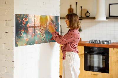 Magnetic board Spring flowers