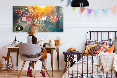 Magnetic board Spring flowers