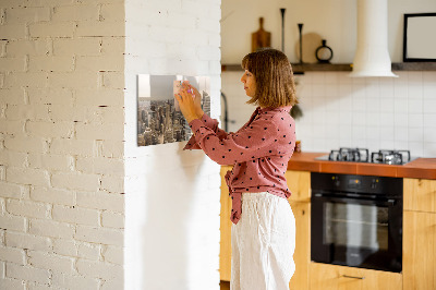 Decorative magnetic board Landscape city