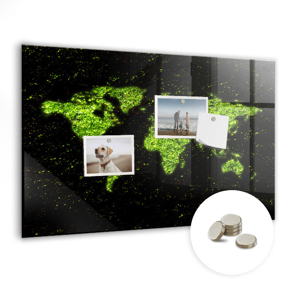 Magnetic photo board Map of Saint