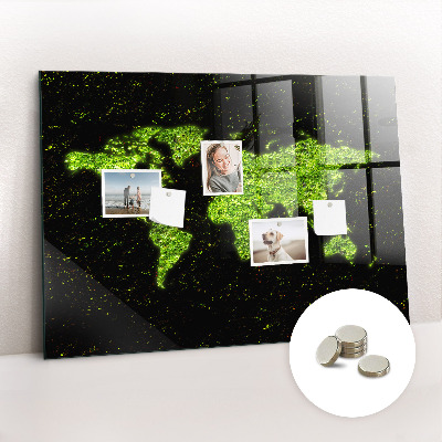 Magnetic photo board Map of Saint