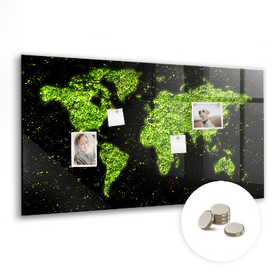 Magnetic photo board Map of Saint