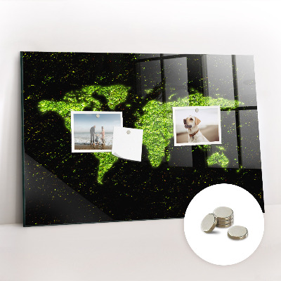 Magnetic photo board Map of Saint