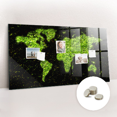 Magnetic photo board Map of Saint