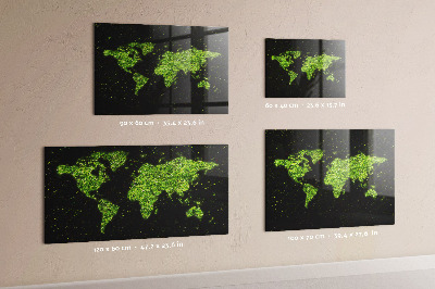 Magnetic photo board Map of Saint