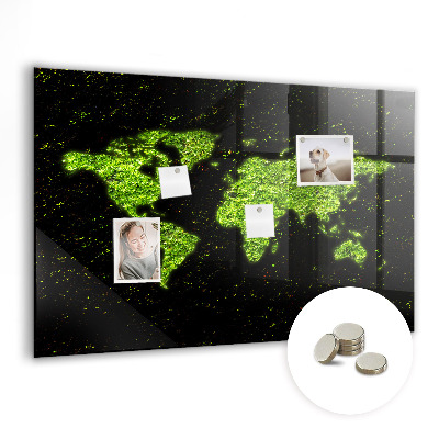 Magnetic photo board Map of Saint