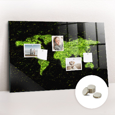 Magnetic photo board Map of Saint