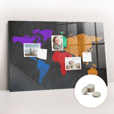 Magnetic photo board Map of Saint