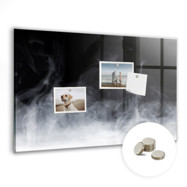 Glass magnetic board Smoke