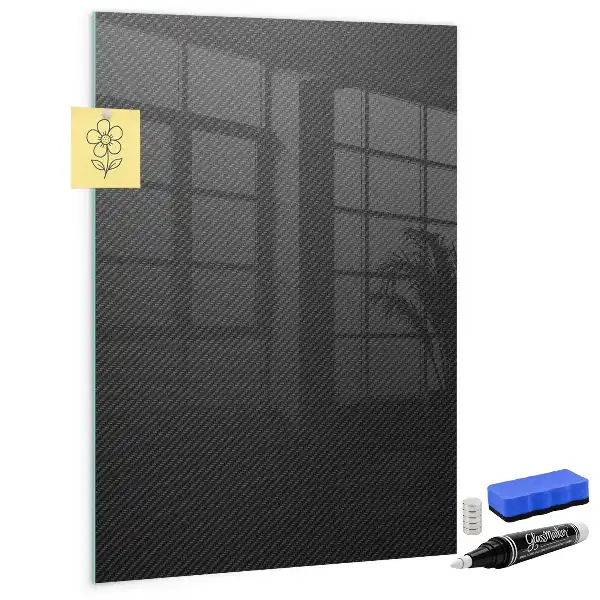 Magnetic dry erase board dark pattern design