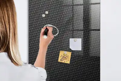 Magnetic dry erase board dark pattern design