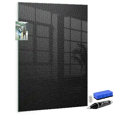 Magnetic dry erase board dark pattern design