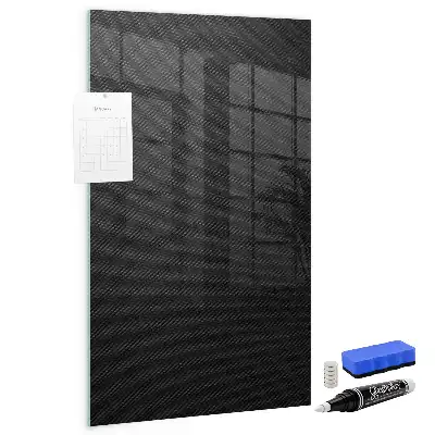 Magnetic dry erase board dark pattern design