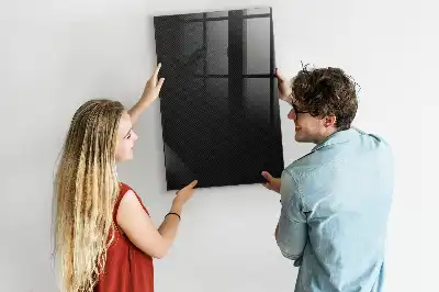 Magnetic dry erase board dark pattern design