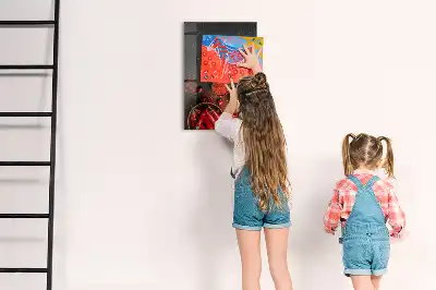 Ground paprika magnetic dry erase board