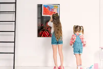 Ground paprika magnetic dry erase board