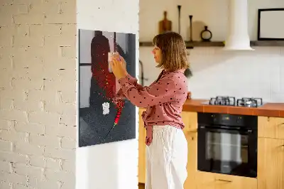 Ground paprika dry erase magnetic board