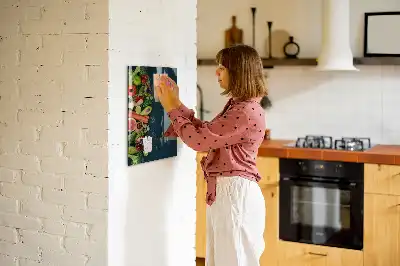 Magnetic dry erase board vegan table