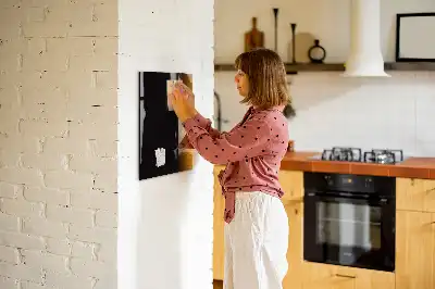 Magnetic dry erase board dark beer inspired design
