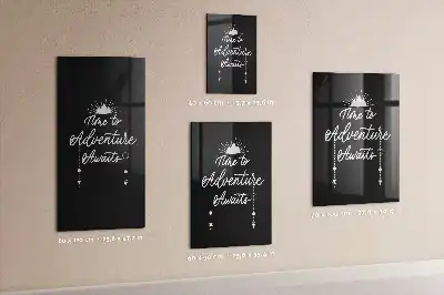 Magnetic dry erase board adventure design