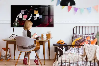 Magnetic dry erase board wine