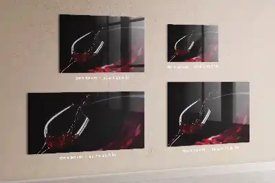 Magnetic dry erase board wine