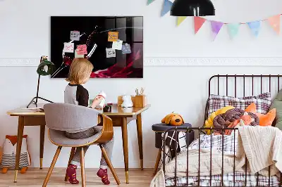 Magnetic dry erase board wine