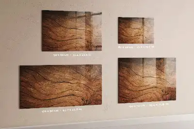 Magnetic erase board with an old wood frame