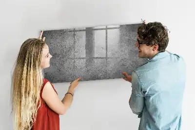 Magnetic dry erase board industrial wall mounted
