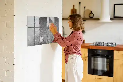 Magnetic dry erase board industrial wall mounted